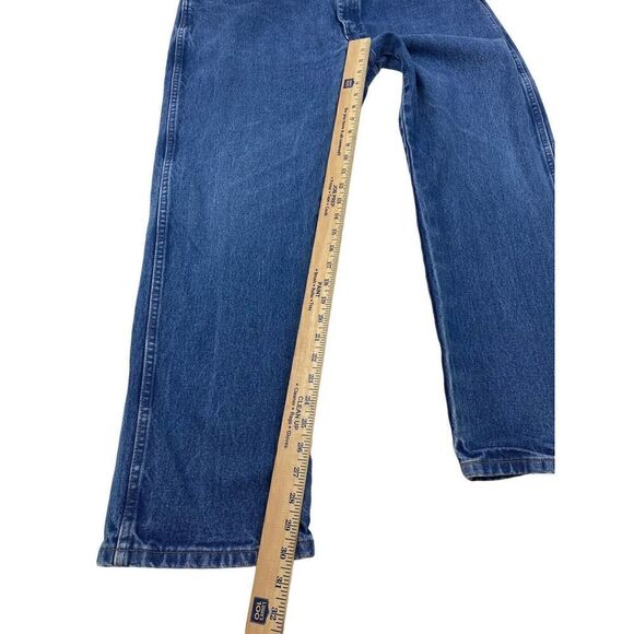 Wrangler Jeans Mens 40x30 13mwzpw 100% Cotton Cowboy Denim - Picture 4 of 7